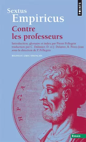 Couverture du produit · Contre les professeurs (bilingue grec-français)