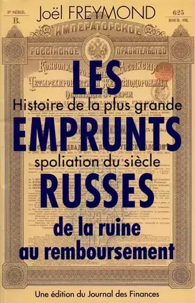 Couverture du produit · Les emprunts russes, 2e édition