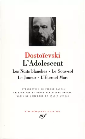 Couverture du produit · Dostoïevski : L'Adolescent