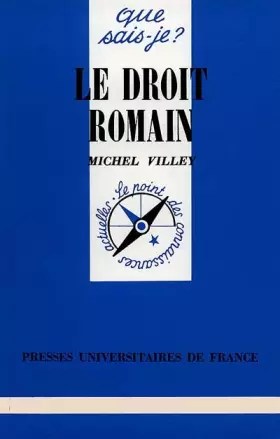 Couverture du produit · Le Droit romain
