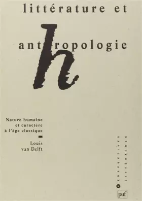 Couverture du produit · Littérature et anthropologie