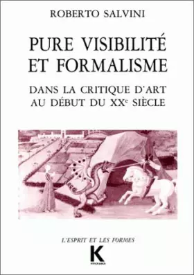 Couverture du produit · Pure visibilité et formalisme dans la critique d'art au début du XXe siècle