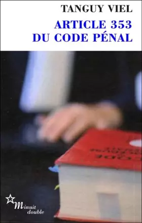 Couverture du produit · Article 353 du code pénal