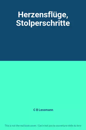 Couverture du produit · Herzensflüge, Stolperschritte