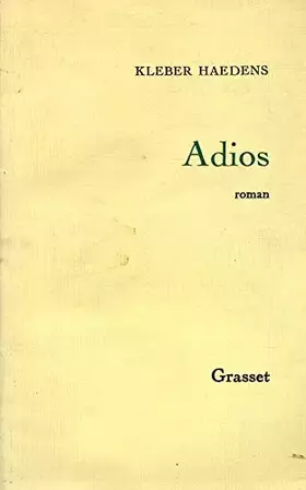 Couverture du produit · Adios / Haedens, Kleber / Réf: 15869