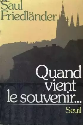 Couverture du produit · Quand vient le souvenir