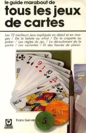 Couverture du produit · LE GUIDE MARABOUT DE TOUS LES JEUX DE CARTES