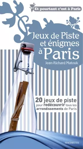 Couverture du produit · Jeux de piste et énigmes à Paris