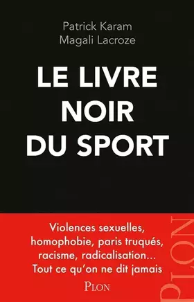 Couverture du produit · Le livre noir du sport
