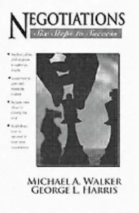 Couverture du produit · Negotiations: Six Steps to Success