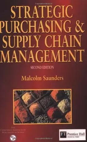 Couverture du produit · Strategic Purchasing And Supply Chain Management