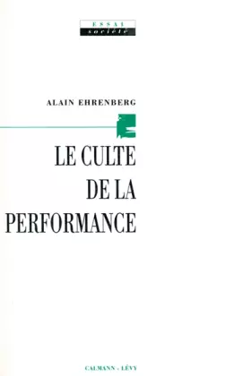 Couverture du produit · Le Culte de la performance