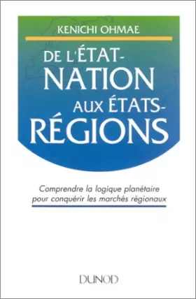 Couverture du produit · De l'Etat-nation aux Etats-régions