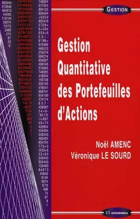 Couverture du produit · Gestion quantitative des portefeuilles d'action