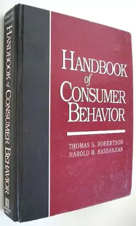 Couverture du produit · Handbook of Consumer Behaviour