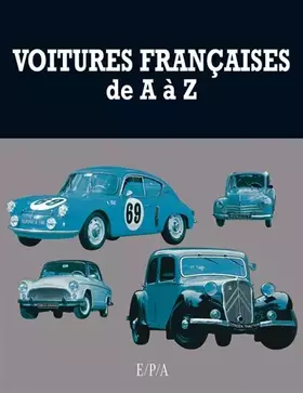 Couverture du produit · Voitures francaises de A à Z