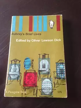 Couverture du produit · Aubreys Brief Lives