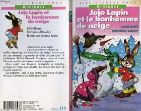 Couverture du produit · Jojo Lapin et le bonhomme de neige (Bibliothèque rose)
