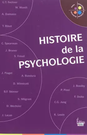 Couverture du produit · Histoire de la psychologie