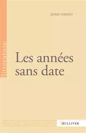 Couverture du produit · Les années sans date