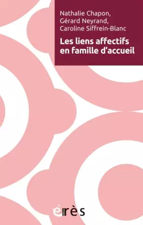 Couverture du produit · LES LIENS AFFECTIFS EN FAMILLES D'ACCUEIL