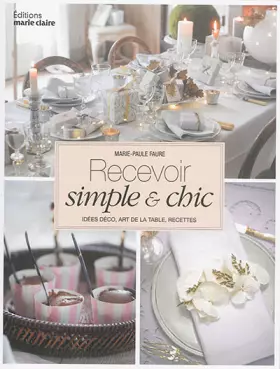 Couverture du produit · Recevoir Simple et Chic