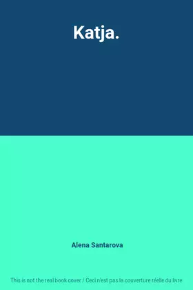 Couverture du produit · Katja.