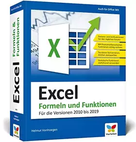 Couverture du produit · Excel – Formeln und Funktionen: Verständliche Anleitungen und Beispiele für schnelle Lösungen. Aktuell zu Microsoft Excel 2019