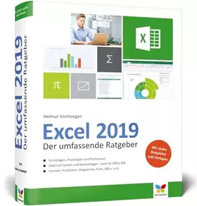 Couverture du produit · Excel 2019: Der umfassende Ratgeber, komplett in Farbe. Alles, was Sie über Excel wissen wollen. Zum Lernen und Nachschlagen. A