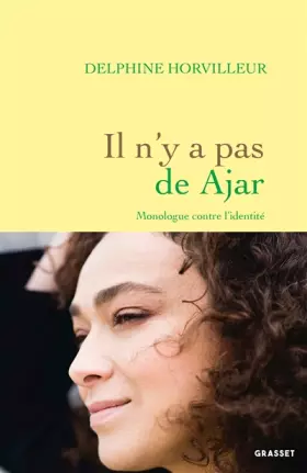 Couverture du produit · Il n'y a pas de Ajar: Monologue contre l'Identité