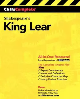 Couverture du produit · CliffsComplete King Lear