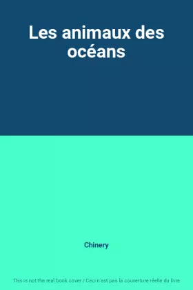 Couverture du produit · Les animaux des océans