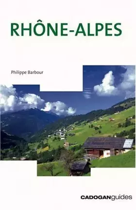 Couverture du produit · Cadogan Rhone-alpes (Cadogan Regional Guides)