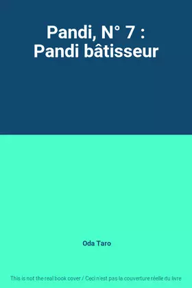 Couverture du produit · Pandi, N° 7 : Pandi bâtisseur
