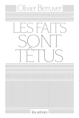 Couverture du produit · Les faits sont têtus