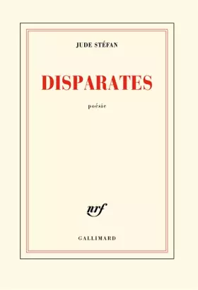 Couverture du produit · Disparates