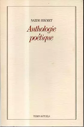 Couverture du produit · Anthologie poétique