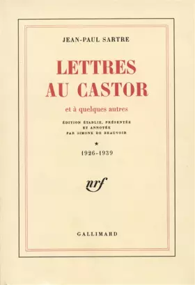 Couverture du produit · Lettres au castor et à quelques autres, tome 1 : 1926-1939