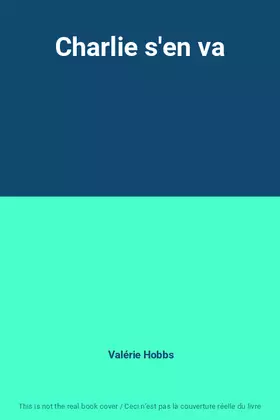 Couverture du produit · Charlie s'en va