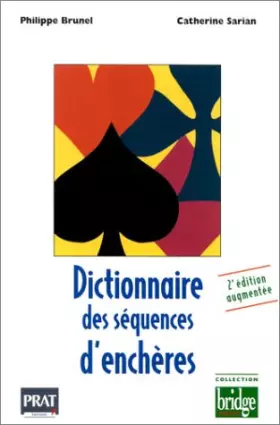 Couverture du produit · Dictionnaire des séquences d'enchères