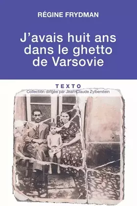 Couverture du produit · J'avais huit ans dans le ghetto de Varsovie