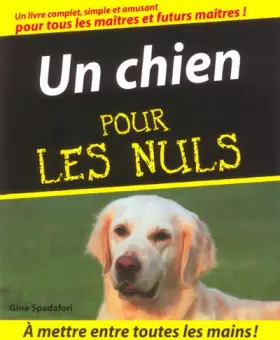 Couverture du produit · Un chien pour les Nuls