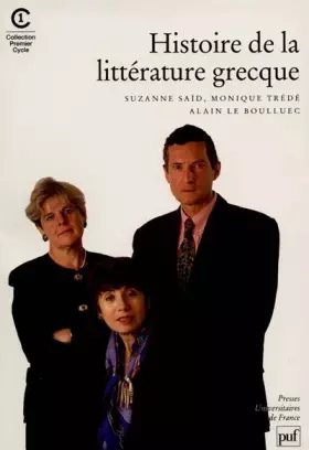 Couverture du produit · Histoire de la littérature grecque