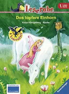 Couverture du produit · Das tapfere Einhorn: Mit Leserätsel (Leserabe - 1. Lesestufe)