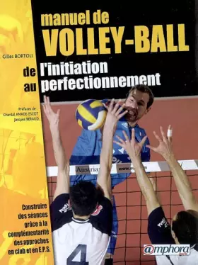 Couverture du produit · Manuel de volley-ball : De l'initiation au perfectionnement