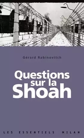 Couverture du produit · Questions sur la Shoah
