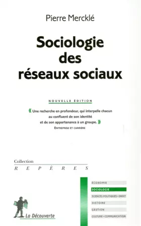 Couverture du produit · Sociologie des réseaux sociaux