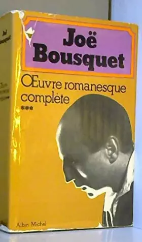 Couverture du produit · Oeuvre romanesque complète tome 3