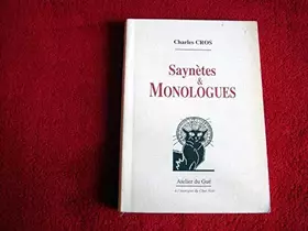 Couverture du produit · Saynètes et monologues