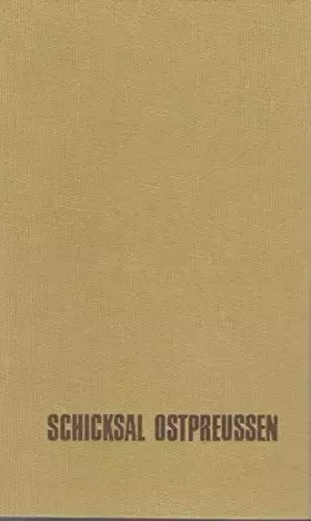 Couverture du produit · Schicksal Ostpreussen